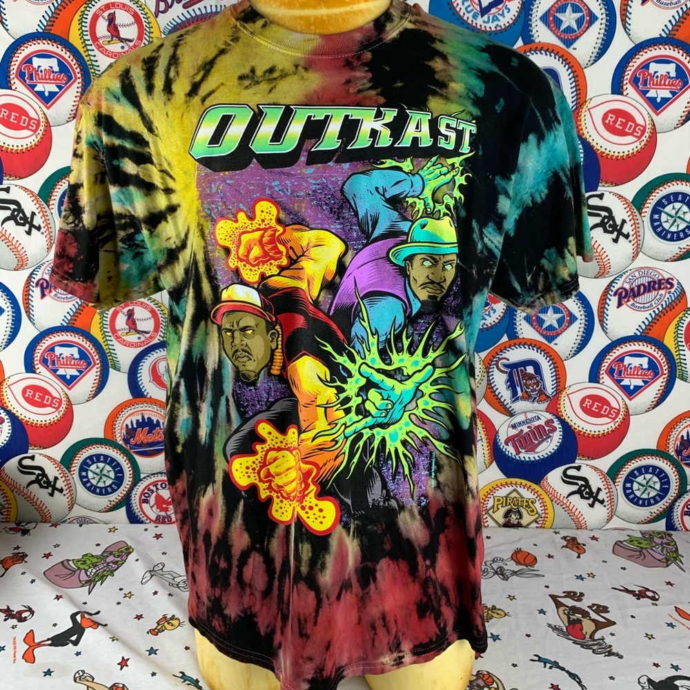 OutKast tye-dye T shirt